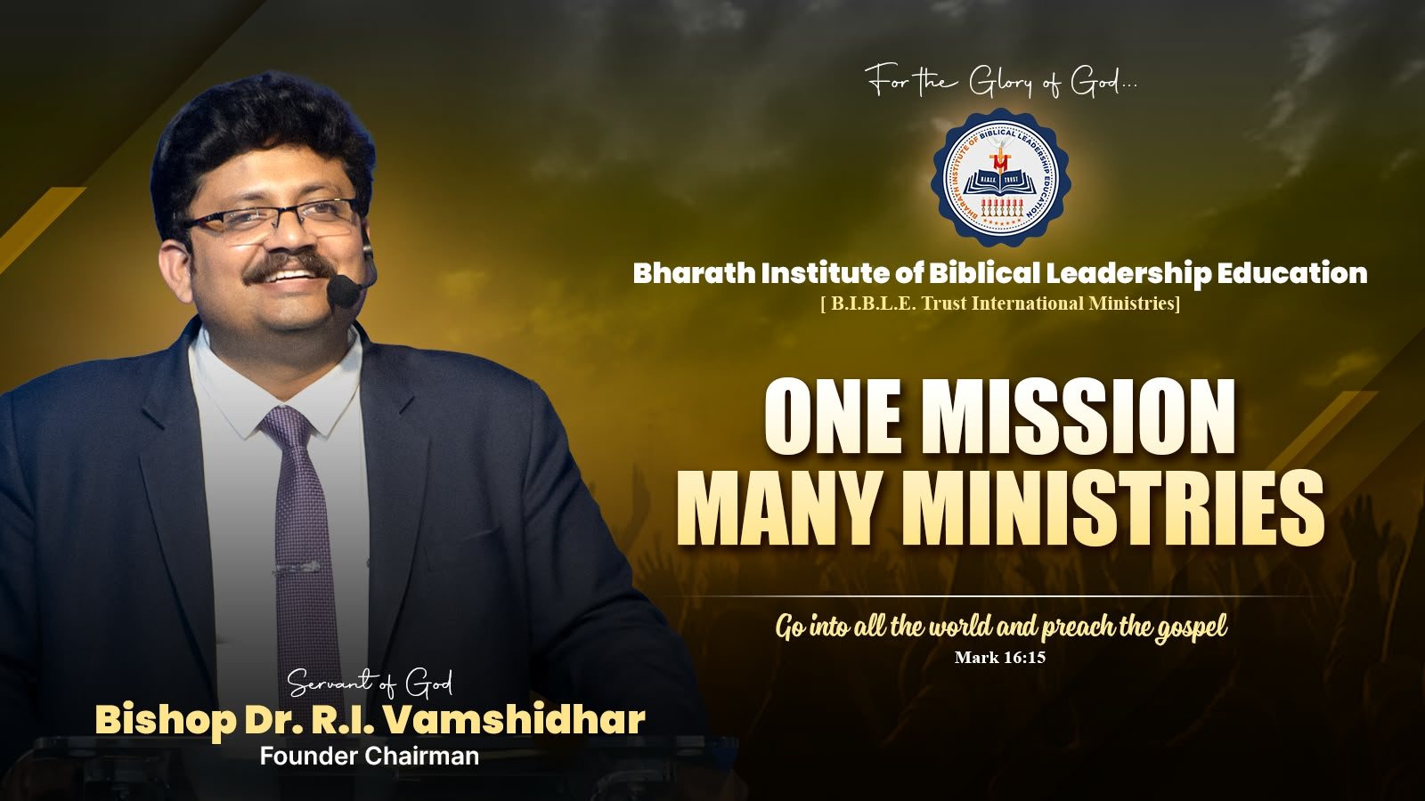 One Mission, Many Ministries — Mark 16:15